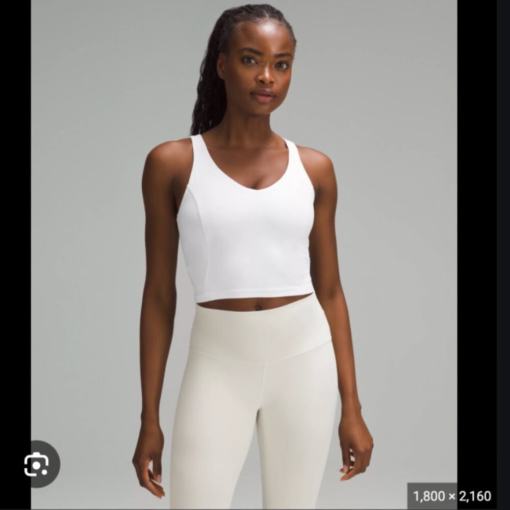 Lululemon athletica white align tank